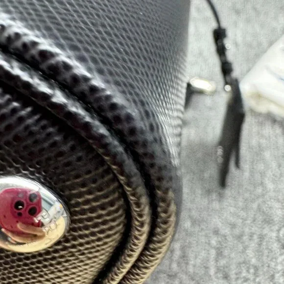 100% Authentic Prada Blue Panier Shoulder Bag - Picture 8 of 14